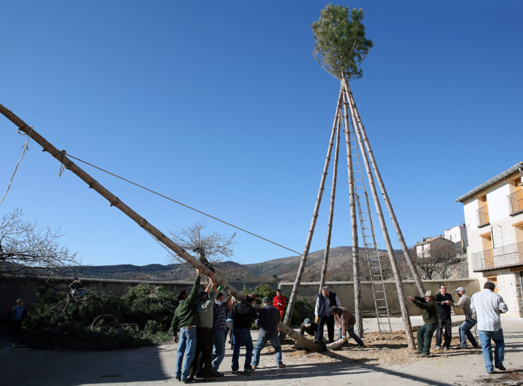 Construcció de la Barraca de Villores