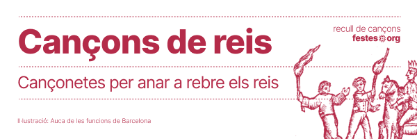 Banner Recull de Cançons de Reis portada