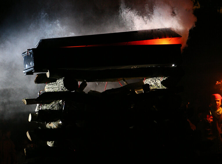 Enterrament del Carnestoltes a Terrassa