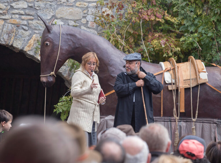 Fira de bestiar a Salàs de Pallars