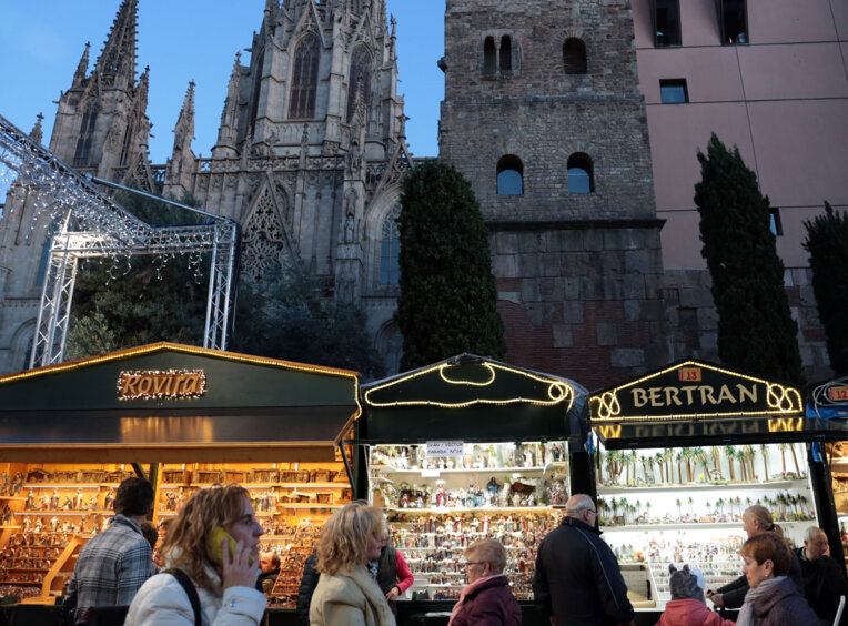 Fira de Santa Llúcia de Barcelona