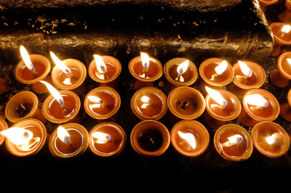 Llumenetes de Tots Sants. Foto: Manel Carrera